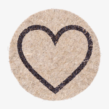 Leafling herz aus samen zum giessen