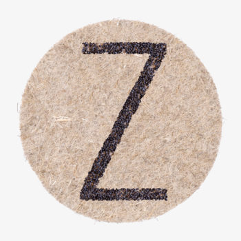 Z Buchstabe aus Pflanzensamen die wachsen wenn du sie gießt - LEAFLING